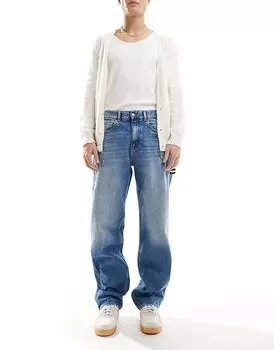 Джинсы Jaimie свободного покроя прямого кроя средней степени стертости Tommy Jeans