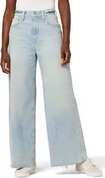 Джинсы James High-Rise Wide Leg Barefoot in Iris Hudson Jeans, цвет Iris