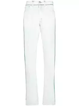 Джинсы Japanese с подворотами MAISON MARGIELA, белый