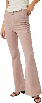 Джинсы Jayde Cord Flare Free People, цвет Love Stone