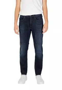 Джинсы Jeckerson с эффектом потертости, черный