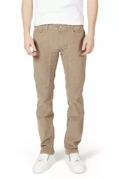 Джинсы Jeckerson зауженные, бежевый