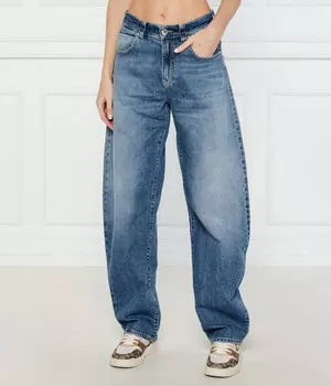 Джинсы Элоиза Relaxed fit Pinko, синий