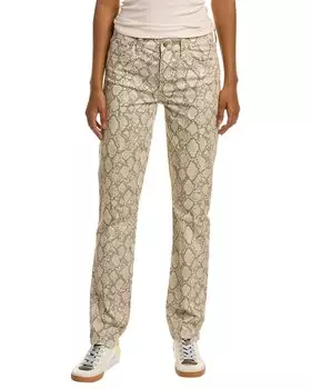 Джинсы JOE'S Джинсы Lara средней посадки Vesper Cigarette Ankle JOE'S Jeans, коричневый