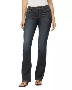 Джинсы Joe's Jeans Curvy со средней посадкой в цвете Rikki, синий