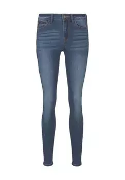 Джинсы Jona, очень зауженный крой, с 5 карманами, женские Tom Tailor, цвет Clean Mid Blue