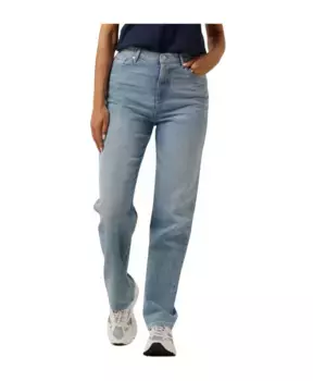 Джинсы Julie прямого кроя Tommy Jeans, синий