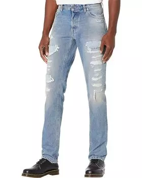 Джинсы Just Cavalli Just Slim Fit Distressed Denim, синий