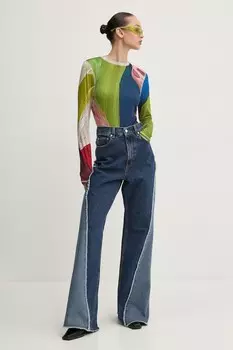 Джинсы K+Lusha, синий