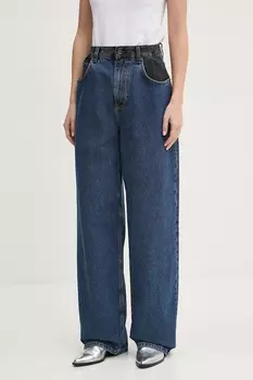 Джинсы K+Lusha, темно-синий