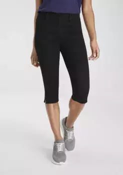 Джинсы-капри Arizona "Ultra-Stretch", завышенная талия, черный