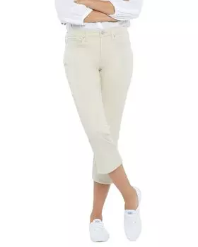 Джинсы-капри Chloe Feather от NYDJ, желтый