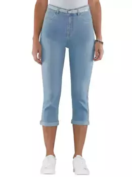 Джинсы-капри Classic Basics (1 шт.), цвет Blue-Bleached