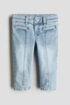 Джинсы капри H&M, голубой