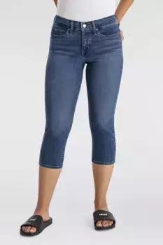 Джинсы-капри Levi's "311 SHAPING SKN CAPRI", цвет Lapis Amidst