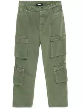 Джинсы-карго BARROW из хлопка, зеленый