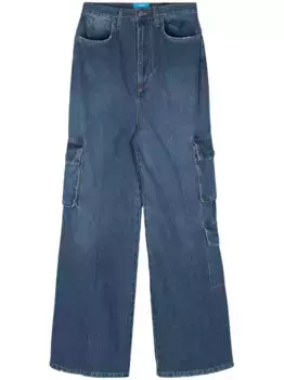 Джинсы карго Brooke широкого кроя Merci, синий