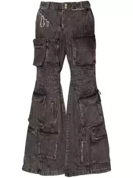 Джинсы карго Camping Natasha Zinko, серый