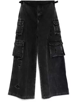 Джинсы карго Ground Zero, черный