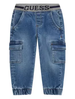 Джинсы карго guess kids, синий