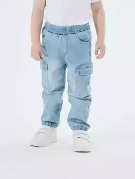Джинсы карго Name It "NMMBEN BAGGY R CARGO JEANS 9770-YT NOOS", синий