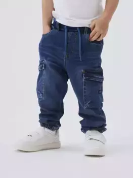 Джинсы карго Name It "NMMBEN BAGGY R CARGO JEANS 9770-YT NOOS", синий