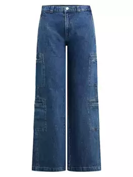 Джинсы карго Petite с широкими штанинами Hudson Jeans, цвет wonderland