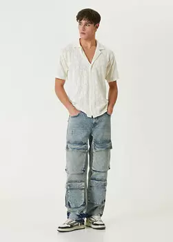 Джинсы-Карго Represent, синий