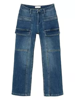 Джинсы карго TWINSET Kids, синий