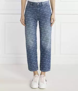 Джинсы карл аоп гф Regular fit Karl Lagerfeld, синий