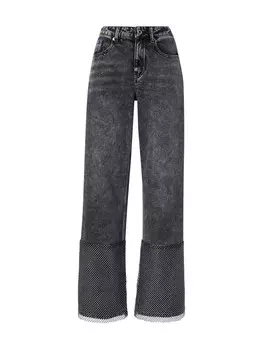 Джинсы KARL LAGERFELD JEANS Wide leg Jeans, серый деним