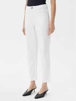 Джинсы-Карроты FP25SVD005W77001 Fracomina, белый