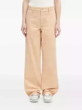 Джинсы KENZO Peonies с накладными карманами, нейтральный