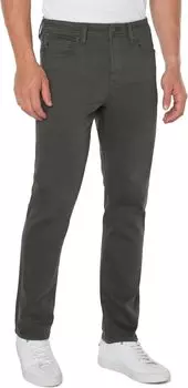 Джинсы Kingston Modern Straight Colored Denim Liverpool Los Angeles, цвет Bottle Green