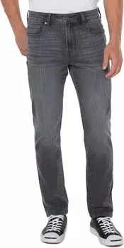 Джинсы Kingston Modern Straight Vintage Denim Liverpool Los Angeles, цвет Greystone