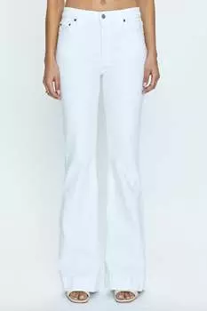 Джинсы Kinsley белого цвета PISTOLA