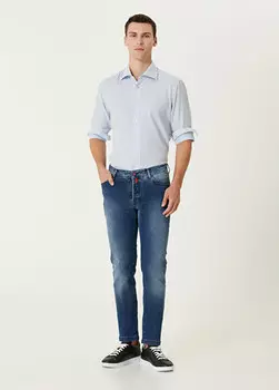 Джинсы Kiton, синий