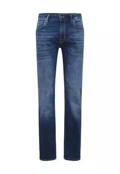 Джинсы Кларк, стандартного кроя, пятикарманные, мужские JACK & JONES, цвет Blue Denim