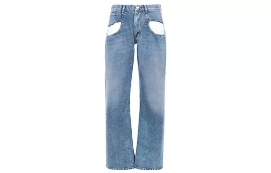 Джинсы классические Maison Margiela Bootcut, синий