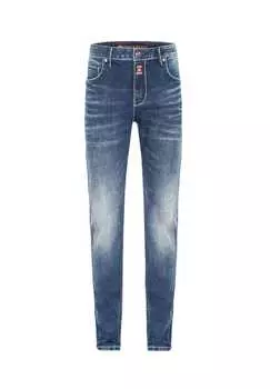 Джинсы классического 5-карманного фасона Cipo & Baxx, синий