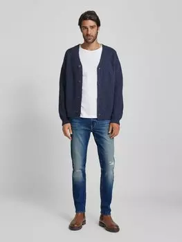 Джинсы классического кроя с нашивкой-лейблом, модель «DELAWARE» BOSS Orange