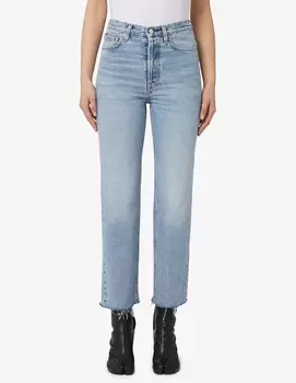 Джинсы классического кроя TOTEME, цвет Worn Blue