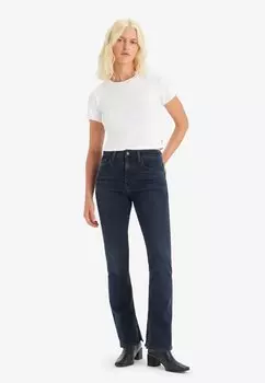 Джинсы-клеш 725™ HIGH RISE SLIT BOOTCUT Levi's, сине-черный деним