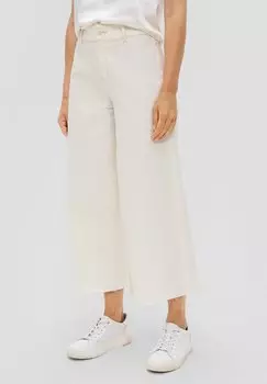 Джинсы-клеш Culotte Suri Mid Rise Wide Leg s.Oliver, белые