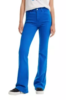 Джинсы-клеш Desigual, синий