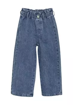 Джинсы-клеш EN FANT, цвет light denim blue