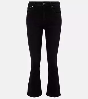 Джинсы клеш Jodi укороченные AG Jeans, Washed Black