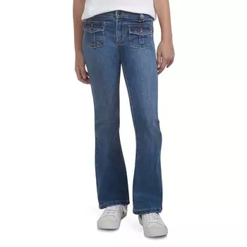 Джинсы-клеш Levi's из денима для девочек 7–16 лет, цвет Off The Map