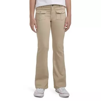 Джинсы-клеш Levi's из денима для девочек 7–16 лет, цвет Safari
