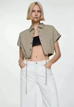 Джинсы-клеш Mango, синий